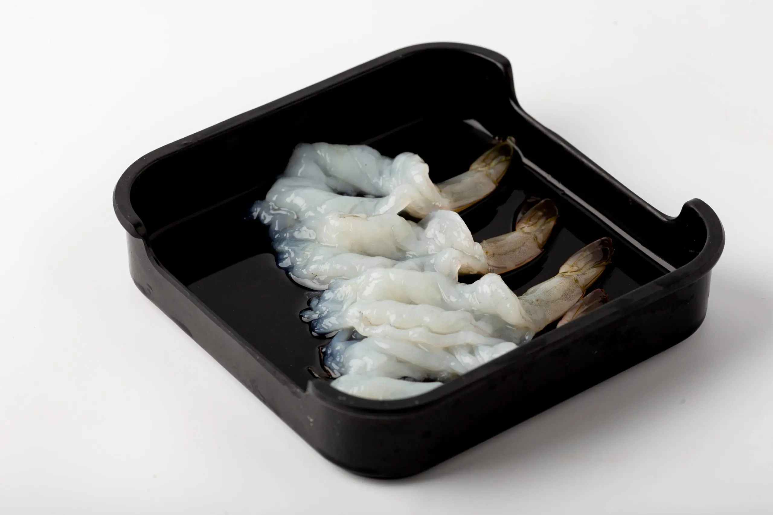 Fresh prawns ready for hot pot at M Bar Hot Pot Restaurant in Arcadia